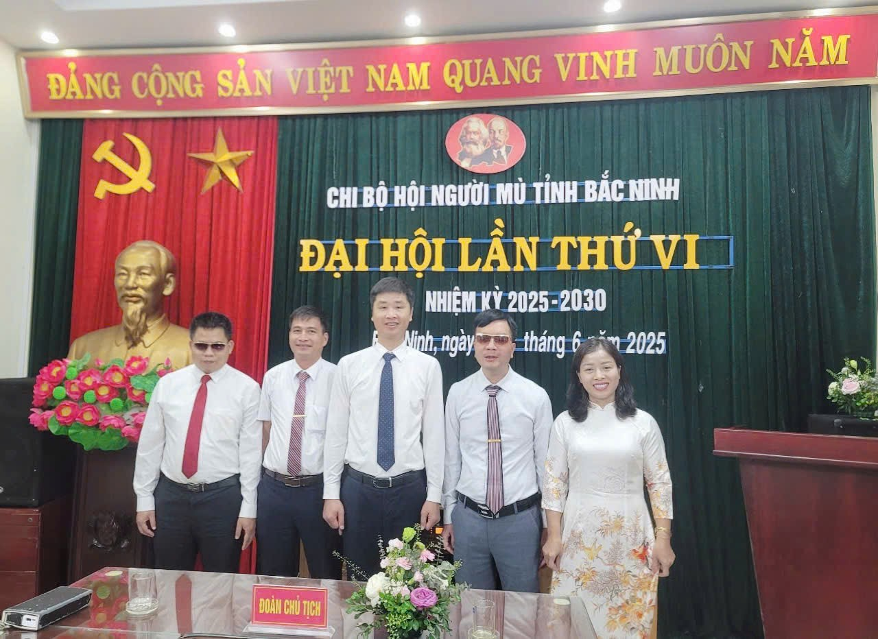 Đại hội Chi bộ Hội Người mù tỉnh Bắc Ninh
